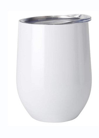 12 oz Sublimation Tumbler. Blank with Lid. Stainless Steel. (one)